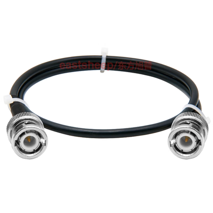 Eastsheep RF cable, BNC to BNC oscilloscope cable, 5 meters, Q9 coaxial feeder cable, SYV50-3-BNC-JJ