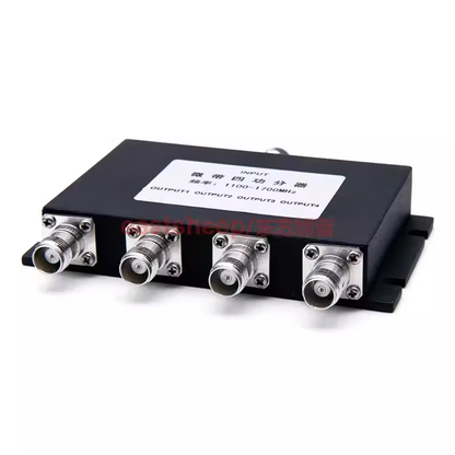Eastsheep TNC microstrip power divider, 1 to 4 TNC-K female connector, RF signal splitter 1.1-1.7G XPGF-4-1100/1700-TNC