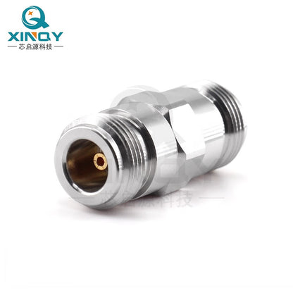 XINQY RF Coaxial Adapter N Male to Female Conversion Adapter 18GHz Vector Network Test N Female to N Female Flange / 2pcs