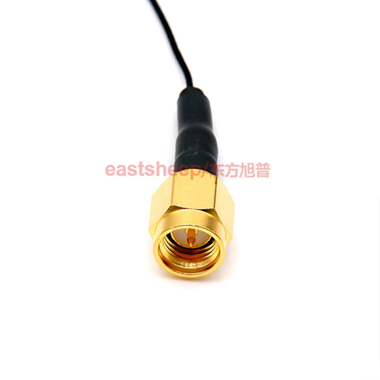Dongfang Xupu RF Connector Cable IPEX 4th Generation to SMA-J Male Connector 0.1m RG0.81-IPEX 4th Generation/SMA-J