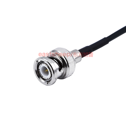Eastsheep RF cable, BNC-J single-ended coaxial cable, Q9-J male connector, 1.5 meters, DC-3GHz, RG174-BNC-J single-ended.
