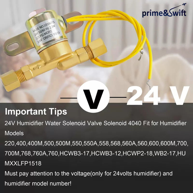 4040 A2012-S118 600 550 Solenoid Valve fit for Aprilaire Whole House Yellow [3]