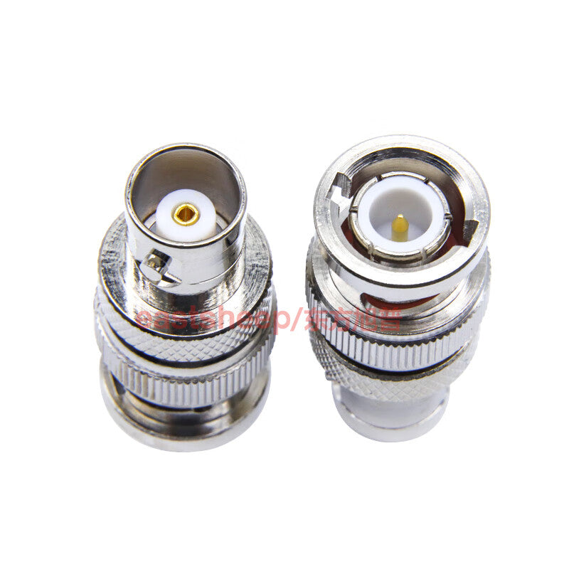 Eastsheep RF coaxial adapter BNC-JK BNC male to BNC female adapter connector, Q9 male to Q9 female, 2-pack
