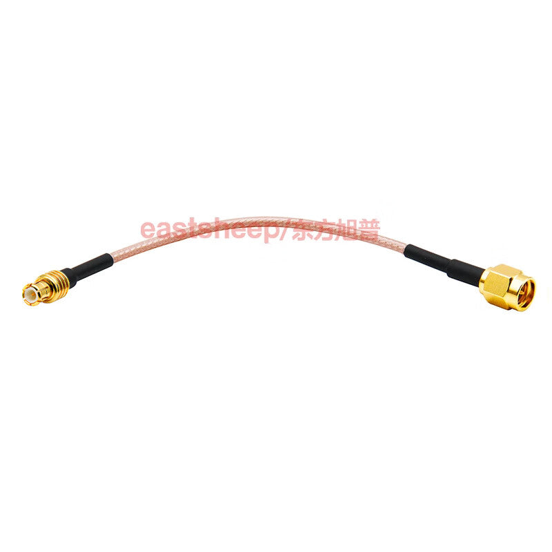 Eastsheep RF connector cable, SMA male to MCX male coaxial extension cable, 0.4m, DC-6G RG316-SMA/MCX-JJ