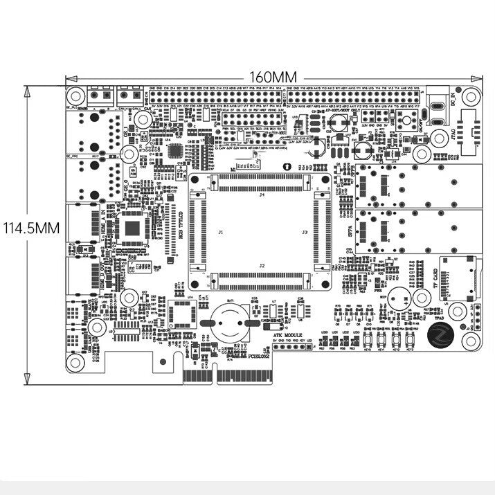 Hanshi Hengye N32 Development Board 7A200 XC7A200T Core Board