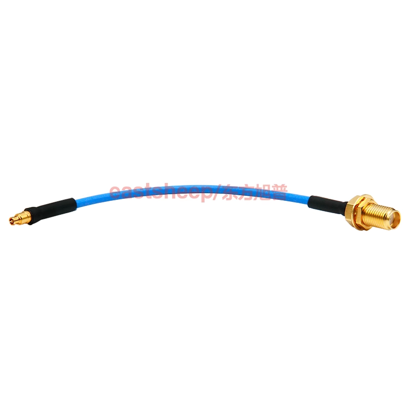 Dongfang Xupu RG405 Semi-Flexible Connector Cable, SSMP Female to SMA Female, 1.2m, DC-12G KTR086-SSMP-K/SMA-KY