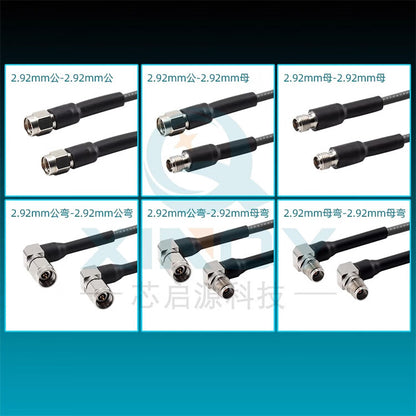 XINQY 2.92 mmWave Low-Loss Stable Phase Cable Assembly 40G Flexible Replacement CXN3507 Connector Cable 2.92 Male-2.92 Female Length 5m
