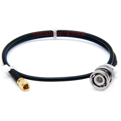 Eastsheep Low-Noise Accelerometer Sensor Connection Cable, BNC to L5 Male Feeder Cable, 10 meters, STYV-1-BNC/M5-JJ