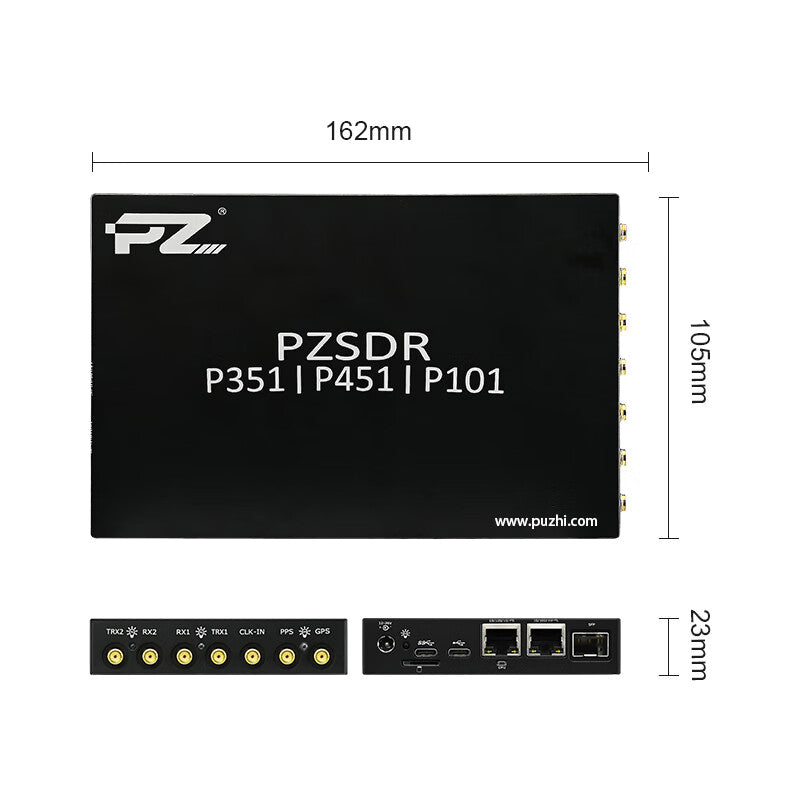 Puzhi P101 Software Radio SDR AD9361 ZYNQ7100