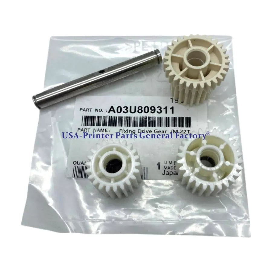 4PC Fuser Drive Gear Kit For Konica Minolta Bizhub C6500 C6000 C7000 C5500 C5501 [1]