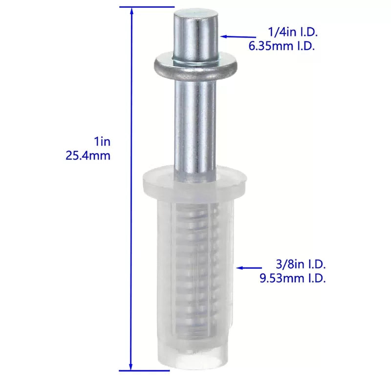 4 Pcs Bi-Fold Door Top Roller Guide Wheel and Pivot, Spring 2 Pack, 4 [3]