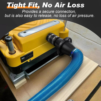 4" to 2.5" Magnetic Dust Collection Fittings for Woodwork Shop Vacuums... [7]