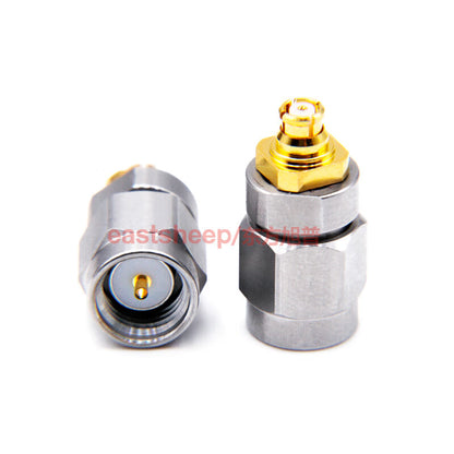 Eastsheep SMA/SMP-JK-1 High Frequency Adapter, Stainless Steel SMA Male to SMP Female, GPO Female, 18G, 1 piece.