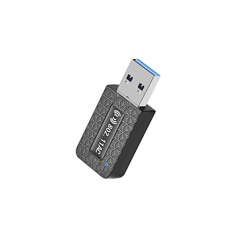 Perth Dual-band 5GHz-1300MHz Driver-free Classic Edition USB Wireless Network Card, 2.4GHz + 5GHz, JD-100187752767