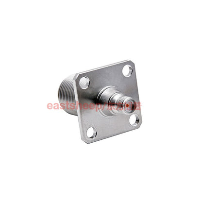 Eastsheep Stainless Steel Adapter N/SMA-KFKG-3 (N Female to SMA Female, 4-hole flange, 18G, 1 piece)