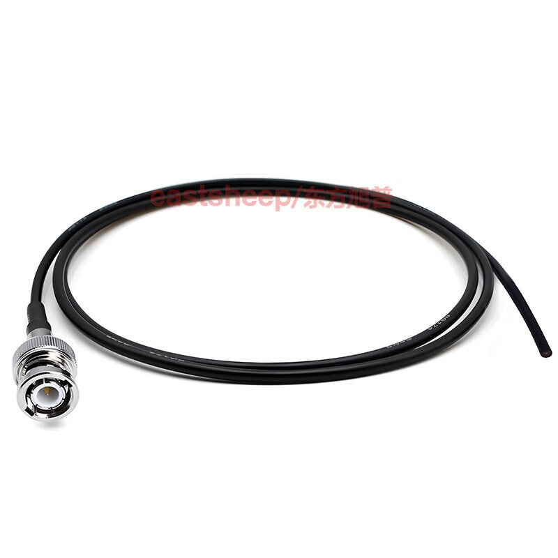 Eastsheep RF cable, BNC-J single-ended coaxial cable, Q9-J male connector, 1.5 meters, DC-3GHz, RG174-BNC-J single-ended.