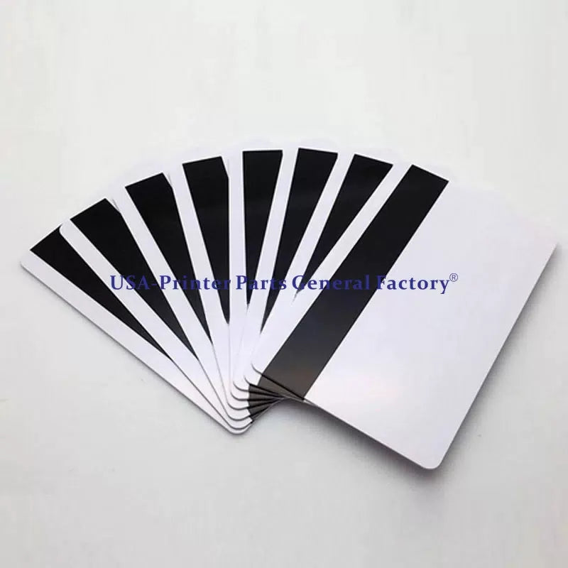 50PC Blank ID ISO PVC Credit Card HiCo 1-3 Magnetic Stripe PVC Card Printer CR80 [2]