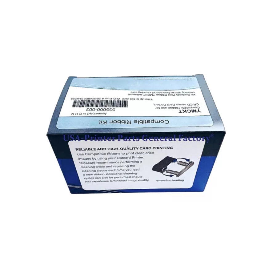 535000-003 YMCKT Color Ribbon Fit for Datacard CP40 CP80 60 Replaces 552854-604 [3]