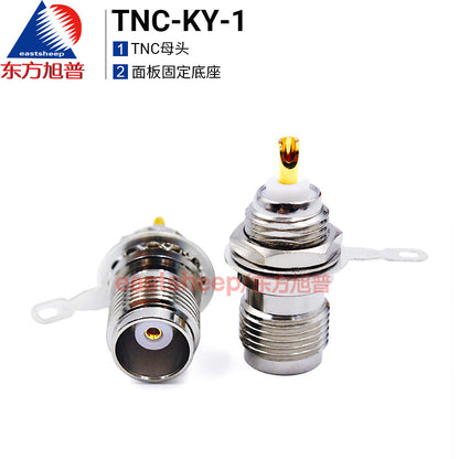 Eastsheep GPS RF Connectors TNC-KY-1 and TNC-50KY, Chassis Panel Mount Sockets, 3-pack
