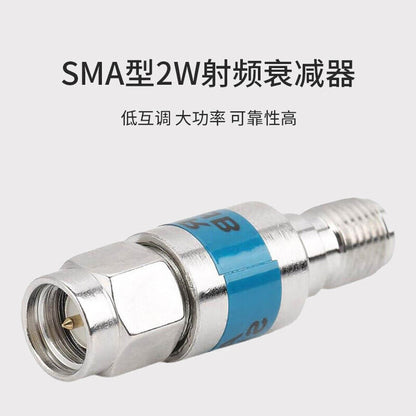 Fengyingzi SMA Fixed Attenuator 2W DC-6GHz 3dB RF Coaxial Attenuator Male to Female FYZ-SMA3dB