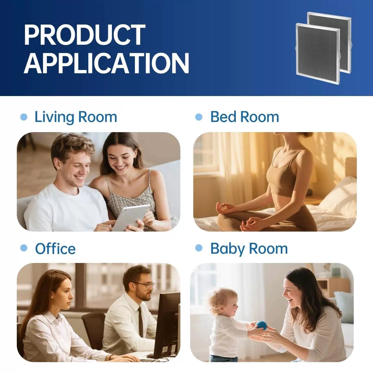 5881 Dehumidifier Filter 14H x 1W x 12D, 2-pack 5881 Dehumidifiers [7]