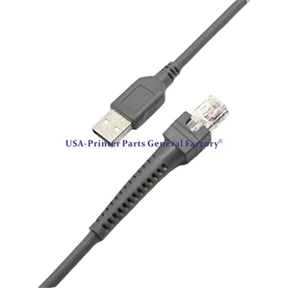 5PC 9FT Coiled USB Cable Fit For Motorola Symbol LS2208 LS4208 CBA-U12-C09ZAR [3]