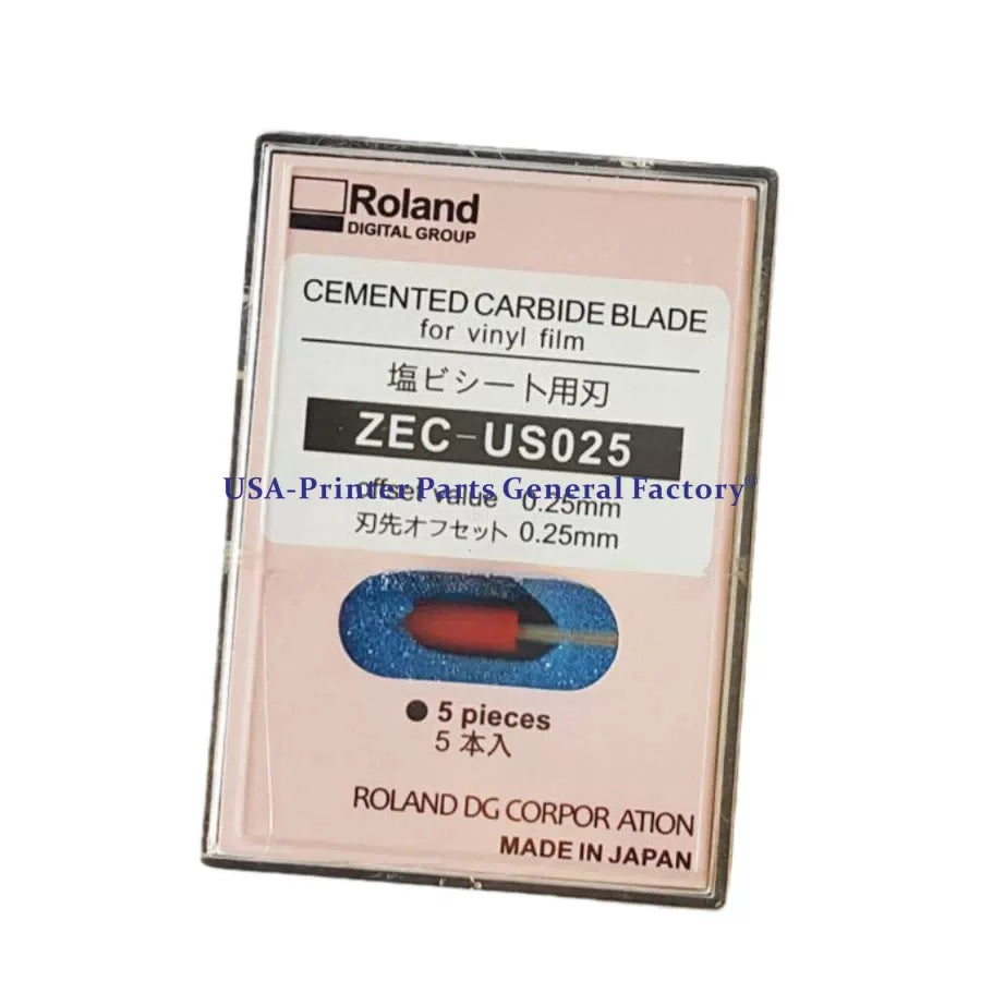 5PC/box  Compatible For Roland Cemented Carbide Blade Vinyl Film ZEC-US025 [3]