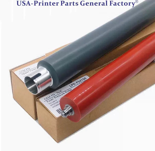 5SETS Upper Fuser + Lower Pressure Roller For Kyocera FS4100 FS4200 M3550 FS4300 [3]