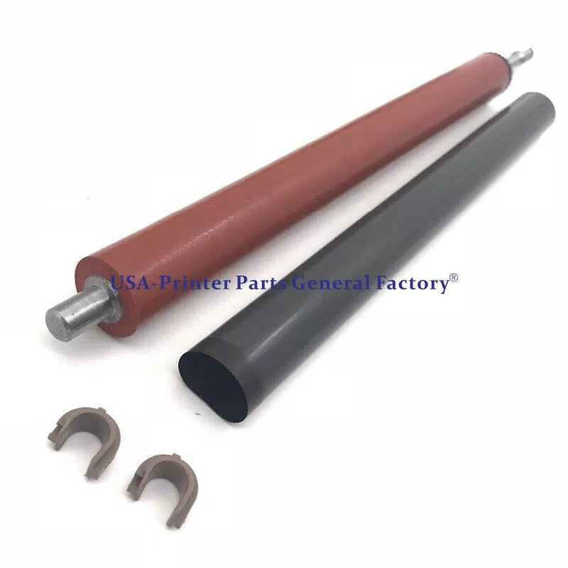 5SET Fuser Film Sleeve+Lower Pressur Roller+Bushing For HP Pro 400 M401dn M425dn [1]