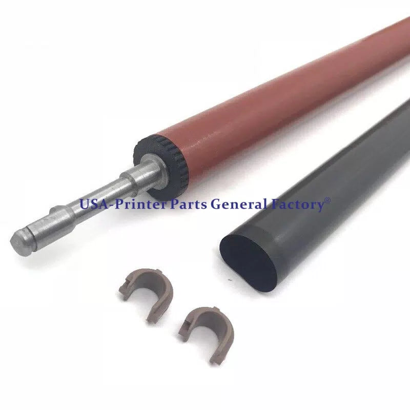 5SET Fuser Film Sleeve+Lower Pressur Roller+Bushing For HP Pro 400 M401dn M425dn [4]