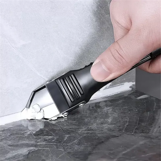 5 In 1 Caulk Remover Tools Kit Grout Removal Tool Sealant Finishing Tool Glue Angle Scraper Tool For Window And Sink Renovations [1]