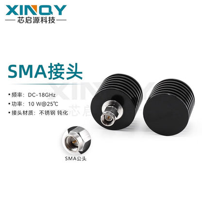 XINQY 50 Ohm Coaxial Load SMA Male Test Plug Circuit Breaker 18G-1W Frequency DC-18GHz