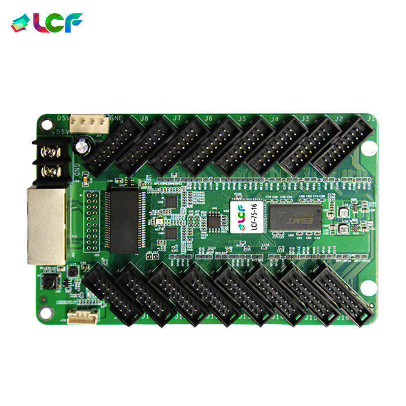 Lianchengfa LCF-75-16 LED Display Receiver Card, 16 75 Interfaces