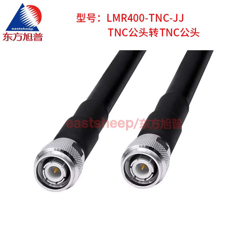 Dongfang Xupu RF Connector Cable, TNC Male to TNC Male Coaxial Cable, Low Loss, 30 Meters, DC-6G LMR400-TNC-JJ