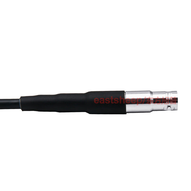 Eastsheep RF adapter cable, SHV to alligator clip 1-meter coaxial feeder extension cable RG58/U-SHV-J/alligator clip