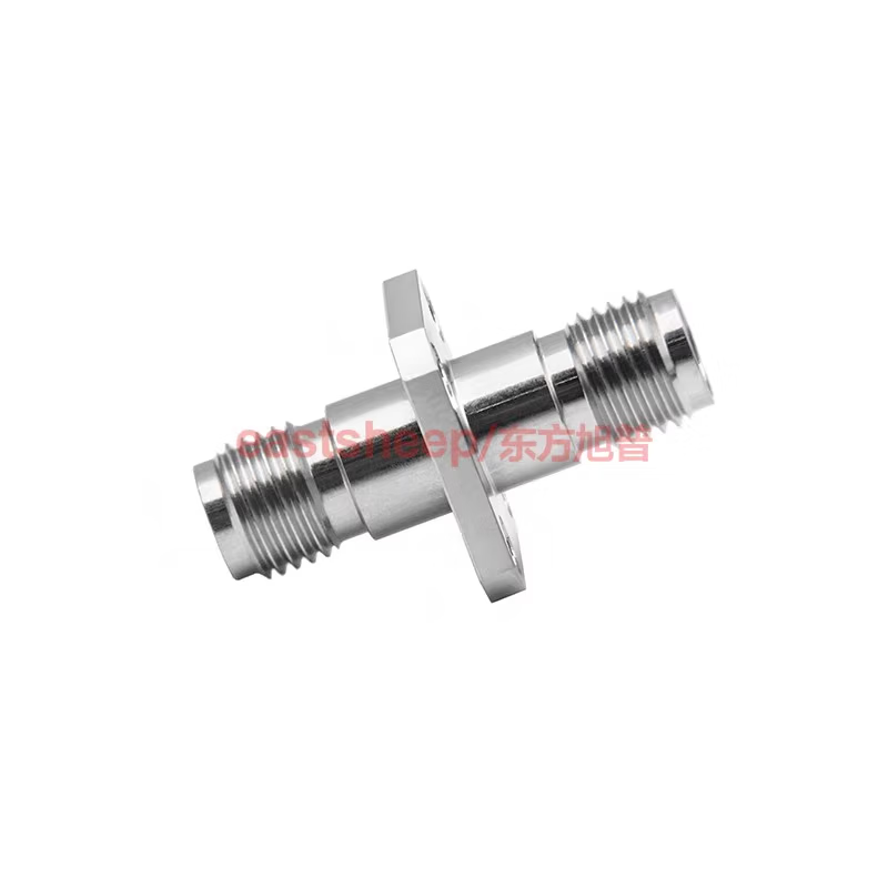 Eastsheep millimeter-wave adapter 2.92-KFKG, 2.92 female to female four-hole flange, DC-40G, 1 unit.