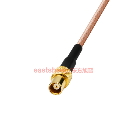 Eastsheep RF connector cable, IPEX female to MCX female, silver-plated jumper cable, 0.6 meters, DC-6G RG178-IPEX/MCX-KK
