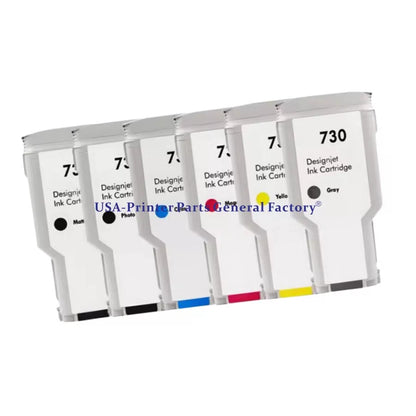 6Color/Set Ink Cartridges For HP 730 For HP DesignJet T1600 T2600 T1700 Printer [3]