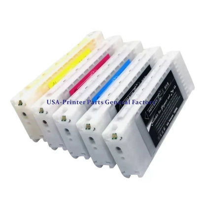 6PCS*600ML Empty Ink Cartridge Fits For F2000 F2100 with 2 White Chips As Gift [4]