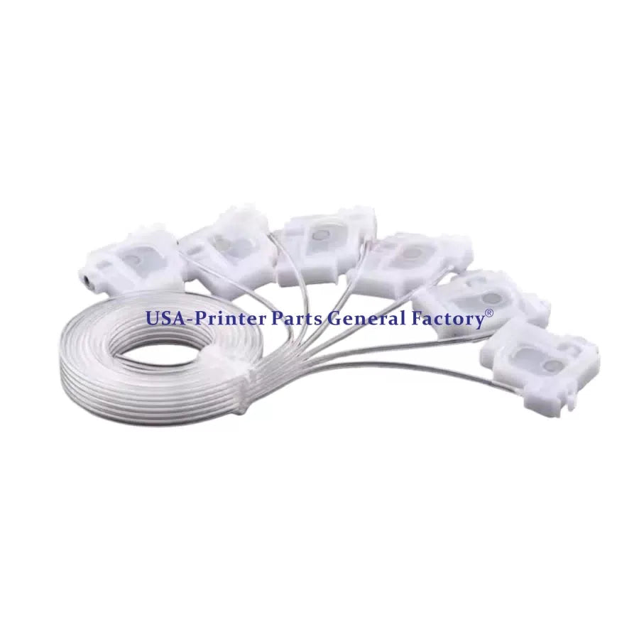 6PC Ink Damper with Hose Kit For Epson L380 L382 395 455 405 800 801 100 120 475 [2]