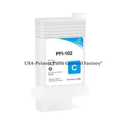 6PC/SET PFI-102 Refillable Ink Cartridge Fits For Canon iPF 650 655 755 750 [6]