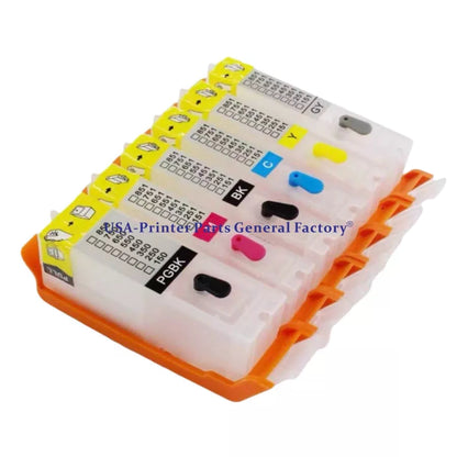 6-Color Empty Ink Cartridges with Chips For with Canon PGI-750 CLI-751 [1]