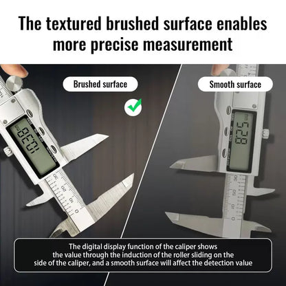 6 Inch 150mm Digital Vernier Caliper Stainless Steel Micrometer Measuring Tool Depth Ruler [3]
