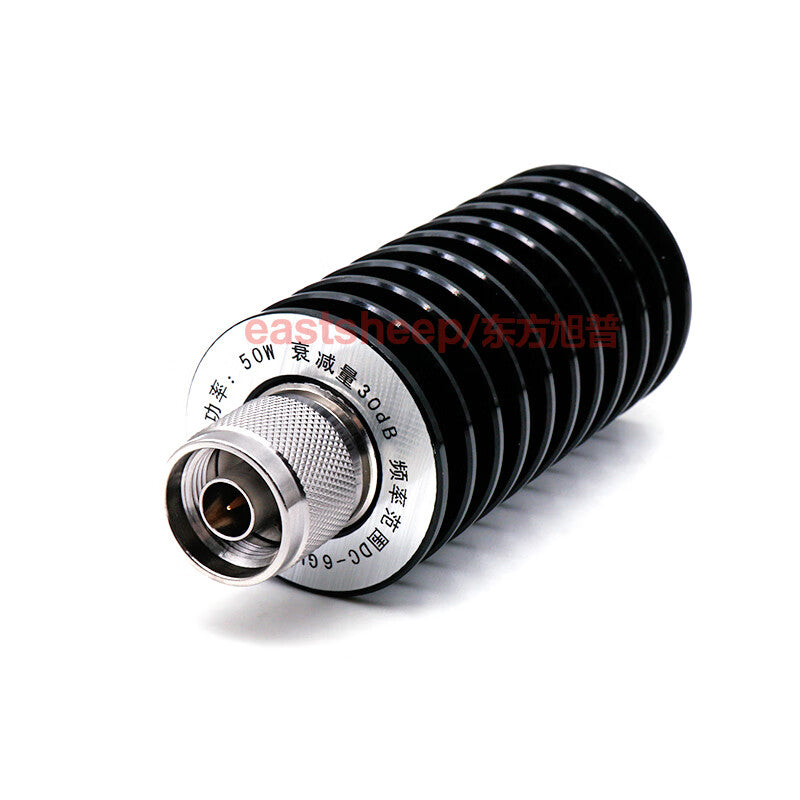 Dongfang Xupu 50W Coaxial Attenuator, N-type N-JK male to female, 20dB DC-6G 50W-N-JK-6G