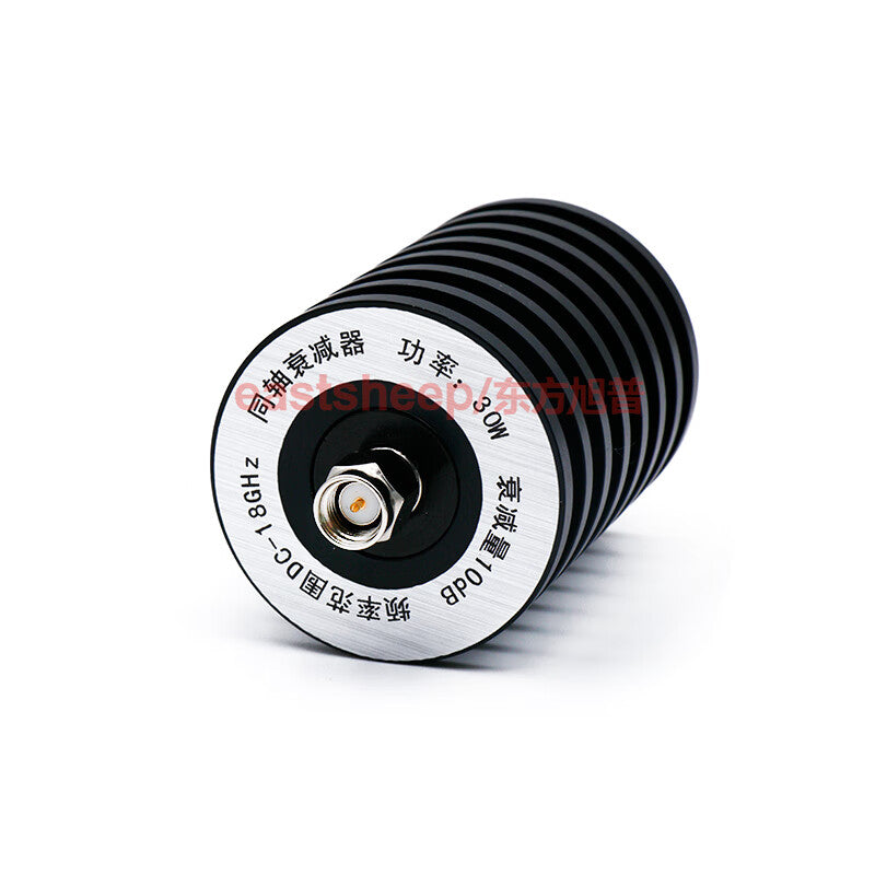 Eastsheep 30W RF Attenuator, SMA Coaxial Attenuator, 10dB DC-18G, SMA-JK Male-to-Female Fixed Attenuator