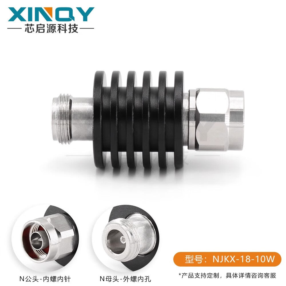 XINQY RF Power Attenuator, Fixed Attenuator, Frequency DC-18GHz, Power 20W, Attenuation 6dB
