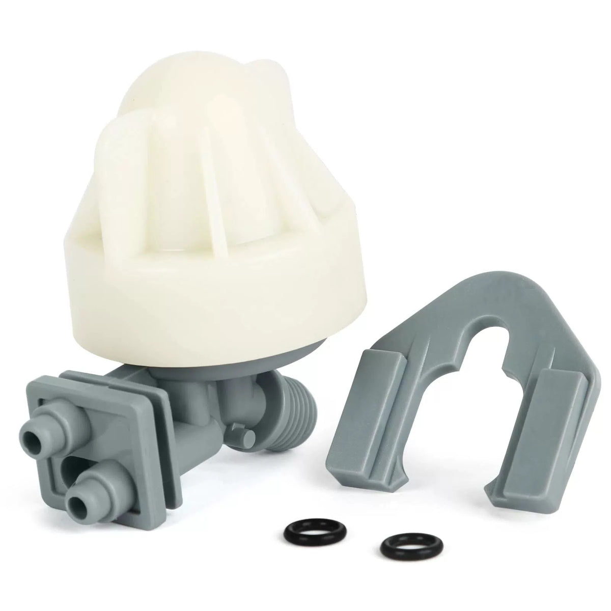 7187065 Water Softener Nozzle & Venturi Assembly, Seals & Clip Included Gray [1]