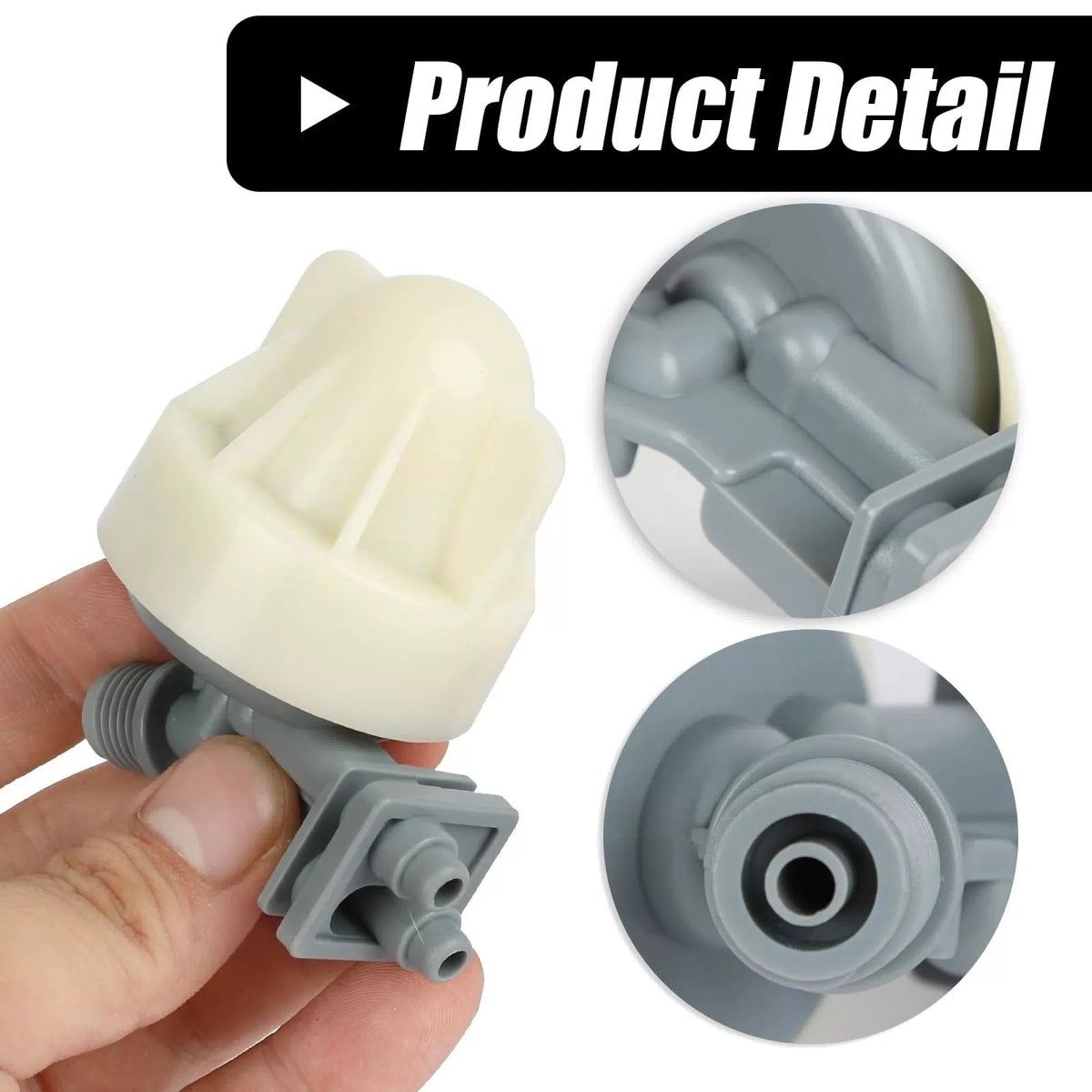 7187065 Water Softener Nozzle & Venturi Assembly, Seals & Clip Included Gray [8]