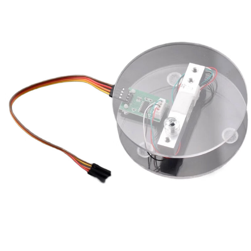 Ke Ruicai JD-100311062620 HX711 Electronic Scale Module Kit, 5kg Scale Stand, USB Cable [4]