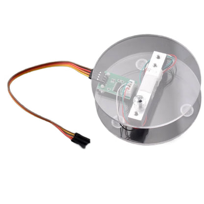 Ke Ruicai JD-100311062620 HX711 Electronic Scale Module Kit, 5kg Scale Stand, USB Cable [4]